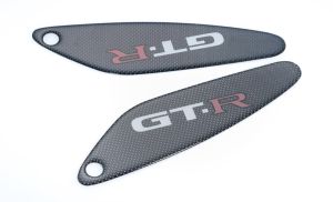 Genuine Nismo Nissan Skyline R33 GT-R (95-98) Carbon Fibre Spoiler End Plates