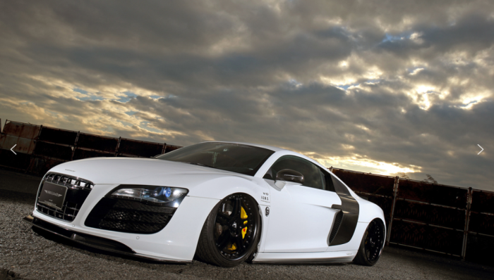 Liberty Walk WORKS Audi R8 V8 Carbon Fibre Reinforced Plastic