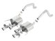 Borla Chevrolet Corvette C7 ZO6 AT/MT & Grand Sport MT Only 6.2L V8 (15-19) (w/o AFM w/ NPP) ATAK Axle Back Exhaust System