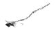 Borla Honda Civic Type R (23-25) ATAK Cat-Back Exhaust System - Black Anodized Carbon Fiber Tips