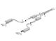 Borla Dodge Challenger R/T 5.7L (15-23) (w/o MDS) S-Type Cat-Back Exhaust System - Dual Rectangle Angle Cut Tips
