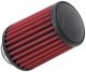AEM Induction Dryflow Air Filter - Round Tapered - 2.75in Flange ID x 5.5in Base OD x 4.75in Top OD x 7.5in H