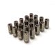 Muteki HR50 Open End Lug Nuts - Titanium Chrome w/ Red Ring 14x1.50