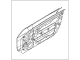 Genuine Nissan 350Z (03-09) Front Door (Bare Assembly)