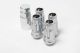 Muteki SR48 12x1.25 48mm Silver Open End Locking Lug Nut - Set of 4