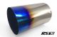 GReddy Burnt Titanium Tip 115mm Diameter 170mm Length (Revolution RS/RS-TI/RS-Race)