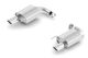 Borla Ford Mustang GT/GT Convertible 5.0L (15-17) ATAK Axle-Back Exhaust- Single 4" Round Rolled Angle-Cut Tips
