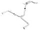 Borla VW Beetle 2.0L Turbo (12-16) S-Type Cat-Back Exhaust- Single 4" Round Rolled Angle-Cut Lined Tips