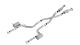 Borla Jeep Grand Cherokee TrackHawk 6.2L V8 (18-21) ATAK Cat-Back Exhaust System - No Tips