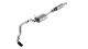 Borla RAM 1500 3.6L V6 4DR (19-24) Extended Cab with Standard Bed / Crew Cab with Short Bed / Crew Cab with Standard Bed S-Type Cat-Back Exhaust System - Black Chrome Tip