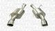 CORSA Performance Ford Mustang GT 4.6L V8 & Shelby GT500 5.4L V8 (05-10) Xtreme Axle-Back Exhaust- Single 4" Polished Tip