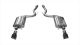 CORSA Performance Ford Mustang GT Coupe 5.0L V8 (15-16) Touring Axle-Back Exhaust- Single 4.5" Black Tip