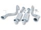 Borla Ford Mustang GT/Cobra 5.0L V8 (94-95) Cat-Back Exhaust- Single 3.5" Angle-Cut Intercooled Tips
