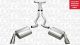 CORSA Performance Chevrolet Camaro SS Coupe/Convertible (Manual Models) 6.2L V8 (10-13) Sport Cat-Back Exhaust- Single 3.5" Polished Tip (inc X-Pipe)