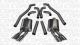 CORSA Performance Chevrolet Camaro ZL1 Coupe 6.2L V8 (12-15) Sport Cat-Back Exhaust- Twin 4" Polished Tips (inc X-Pipe)