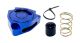 Torque Solution Kia Forte Koup Turbo (14+) Blow Off BOV Sound Plate - Blue