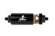 Aeromotive In-Line Filter - AN-6 Male 10 Micron Fabric Element Bright Dip Black Finish