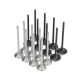 Skunk2 Honda K20C1 Applications - Valves - Alpha Series - Set Of 16 - Honda - K20C1 - 35mm INT - 29mm EXH - Standard Compression