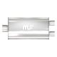 MagnaFlow Universal 3" Inlet / Outlet 5". x 11". x 22". Oval Straight-Through Performance Exhaust Muffler
