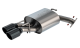 Borla Toyota Camry SE & XSE (25+) AT S-Type Axle-Back Exhaust System - 3.5in Black Chrome Tips