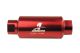Aeromotive In-Line Filter - AN-10 10 Micron Microglass Element Red Anodize Finish