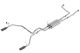 Borla Nissan Titan 5.6L V8 (16-24) S-Type Cat-Back Exhaust System - Black Chrome Tips