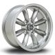 Rota RBR 16x8 4x100 ET10 Wheel- Steel Grey