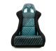 NRG Innovations 20 Year Anniversary Black Bucket Seats - Medium