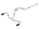 Borla Volkswagen Golf GTI (MK7) 2.0T (15-17) S-Type Cat-Back Exhaust System - Black Chrome Tips