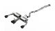 Borla Toyota GR Corolla (23-26) ATAK Cat-Back Exhaust System - Black Chrome Tips