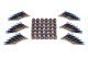 SBD Nissan GT-R R35 (09-24) GR5 Titanium Hat Hardware Kit for R35 GTR Iron Rotors