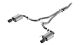 Borla Ford Mustang 2.3L Ecoboost (24-26) (w/o Active Exhaust) S-Type Cat-Back Exhaust System - Black Anodised Carbon Fibre Tips