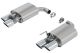 Borla Ford Mustang GT 5.0L (18-23) (w/ Active Exhaust) S-Type Axle Back Exhaust System