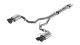 Borla Ford Mustang Dark Horse 5.0L V8 (24-26) (w/Active Exhaust) ATAK Cat-Back Exhaust System - Quad Black Chrome Tips