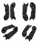 350z (03-09) Rear Stay Assembly (Kidney Braces) - PAIR Powder Coated