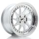 JR Wheels JR 26 16x8 ET30 4x100 Silver Machined Face