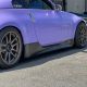 KBD Nissan 350Z 2003-2008 VTX Style 2 Piece Polyurethane Side Skirts