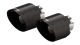 Borla Dodge Charger V8 (15-23) / Chrysler 300C (15-23) T-304 SS Tips 5in Outlet - Carbon / Black Anodized
