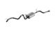 Borla Toyota Land Cruiser (24-25), 4Runner (25) Hybrid 2.4L S-Type Cat-Back Exhaust System - Rock Crawler Design