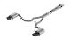 Borla Ford Mustang GT 5.0L V8 (24-26) (w/ Active Exhaust) ATAK Cat-Back Exhaust System - Quad Black Chrome Tips (Coupe Only)
