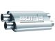 Borla ProXS 2.5" Dual Inlet/Outlet Oval Muffler- 19"x4"x19.5" Case