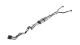 Borla Toyota Tundra 3.4L V6 (Inc. Hybrid) (22-26) Extended Cab with Standard Bed S-Type Cat-Back Exhaust System - Anodised Black Carbon Fibre Tips