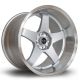 Rota GTR-D 18x12 5x114.3 ET20 Wheel- Silver with Polished Lip
