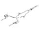 Borla Dodge Challenger SRT Hellcat 6.2L V8 (15-23) ATAK Cat-Back Exhaust System - No Tips / Factory Valance