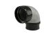 Turbosmart LockSleeve Turbo Adapter Compressor Outlet 2.50" to 90 Elbow Hose Barb 2.50"