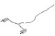 Borla Honda Accord Sport/ Touring/ EX 2.0L Turbo (18-22) S-Type Cat-Back Exhaust System - No Tips