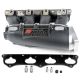 Skunk2 Honda Civic Si (02–05), Acura RSX/RSX Type S (02–06), Honda K20A, K20A2, K20Z1 And K24A1 Applications - Ultra Street Intake Manifold - K20A2 Style - Black