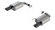 Borla Ford Mustang GT 5.0L V8  (24+) (w/o Active Exhaust) S-Type Axle-Back Exhaust System - Black Chrome Tips