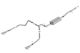 Borla Chevrolet Silverado 1500 & GMC Sierra 1500 5.3L V8 (19-26) Crew Cab with Short Bed / Extended Cab with Standard Bed Touring Cat-Back Exhaust System - Dual Tips