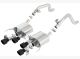 Borla Chevrolet Corvette C7 6.2L V8 (14-19) (w/AFM & NPP) ATAK Axle Back Exhaust System - Ceramic Black Tips (None Grand Sport Models)